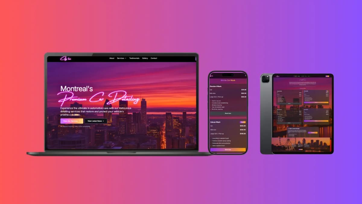 Modern SaaS Landing Page